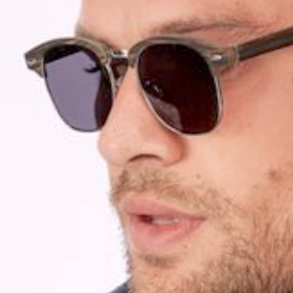 Cotton On Leopold wooden classic sunglasses